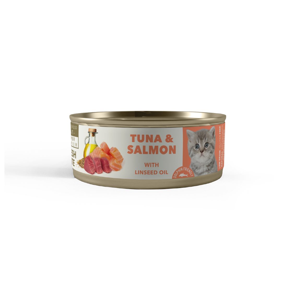 5GA80001 (1) AMITY TUNA AND SALMON KITTEN WET FOOD 80 GR - Imagen 1