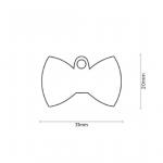MY FAMILY BOW TIE BLACK - Imagen 2