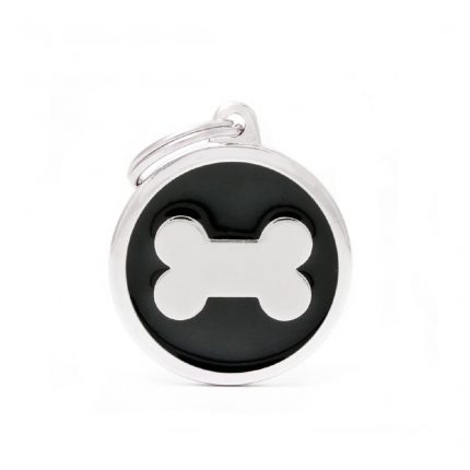 MY FAMILY BLACK BIG CIRCLE BONE