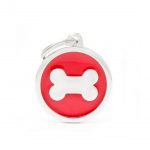 MY FAMILY RED BIG CIRCLE BONE
