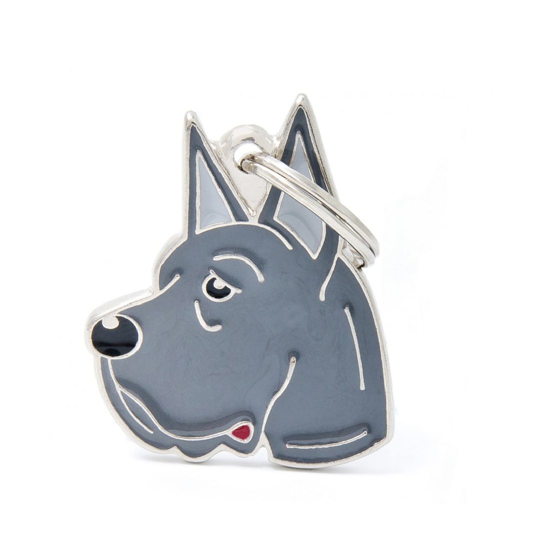 MF01 (1) MY FAMILY BLUE GREAT DANE - Imagen 1