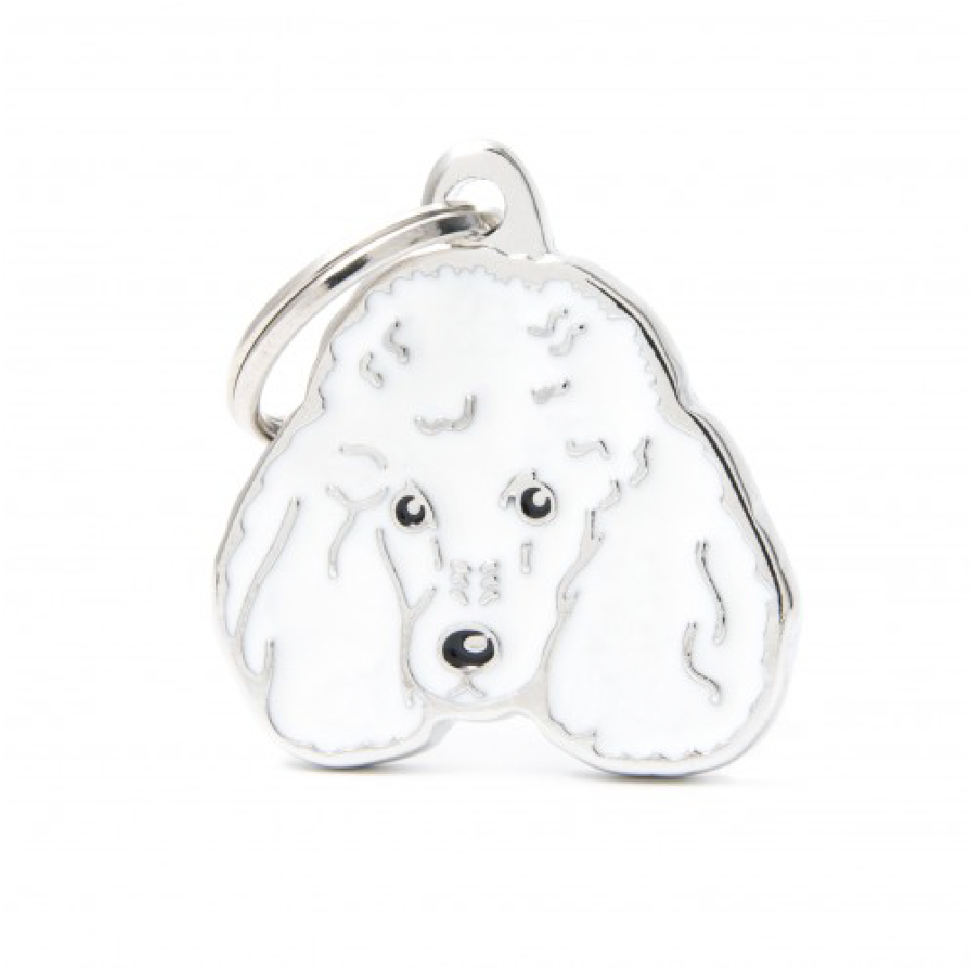 MF20NWHITE (1) MY FAMILY WHITE POODLE - Imagen 1