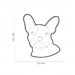MY FAMILY BROWN FRENCH BULLDOG - Imagen 2