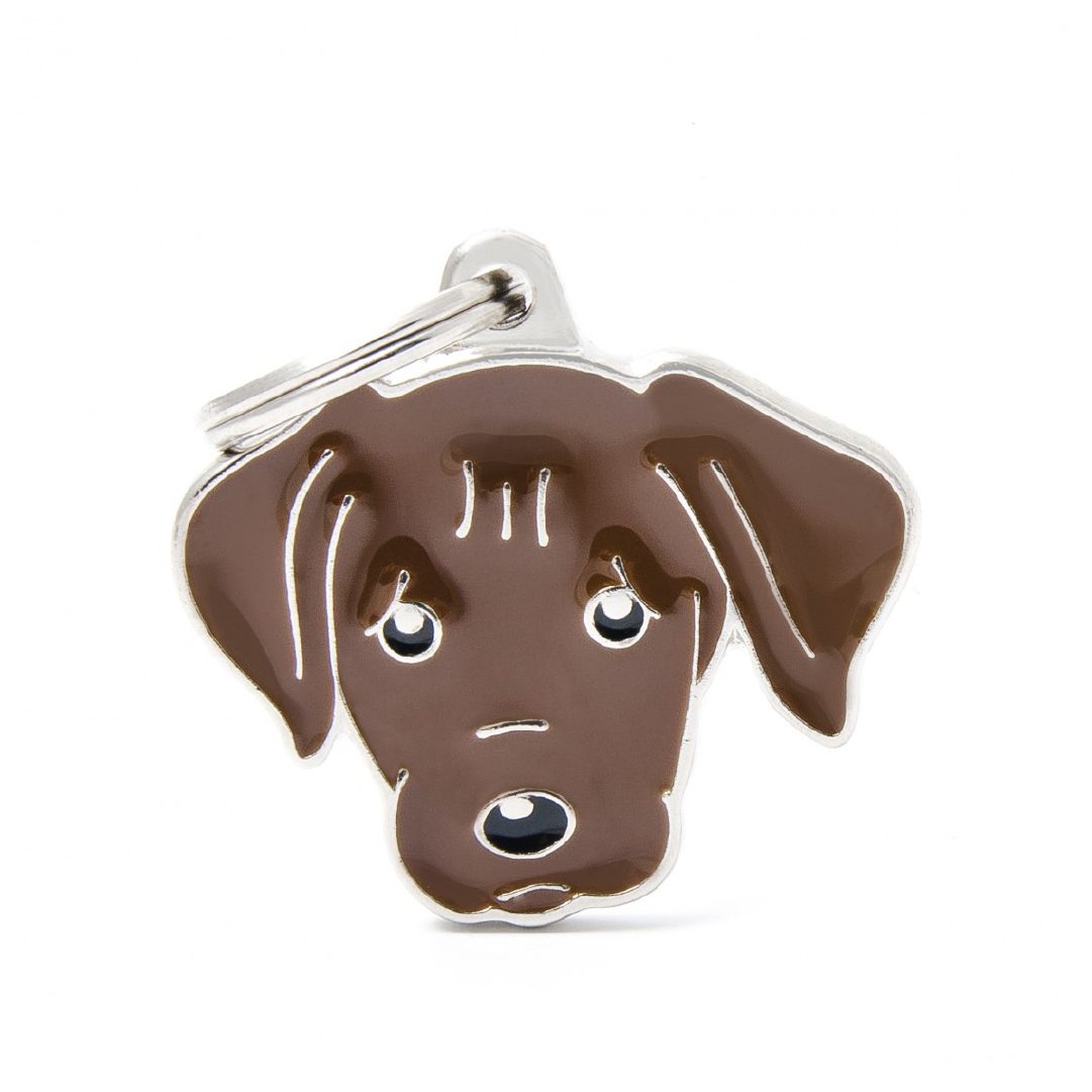 MF31CHOCOLATE (1) MY FAMILY CHOCOLATE LABRADOR - Imagen 1