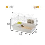 FP JAULA PARA CUY, CAVIE 80, 77x48x42h cm - Imagen 2