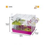 FP JAULA PARA HAMSTER, LAURA, 46x29.5x37.5h cm - Imagen 2