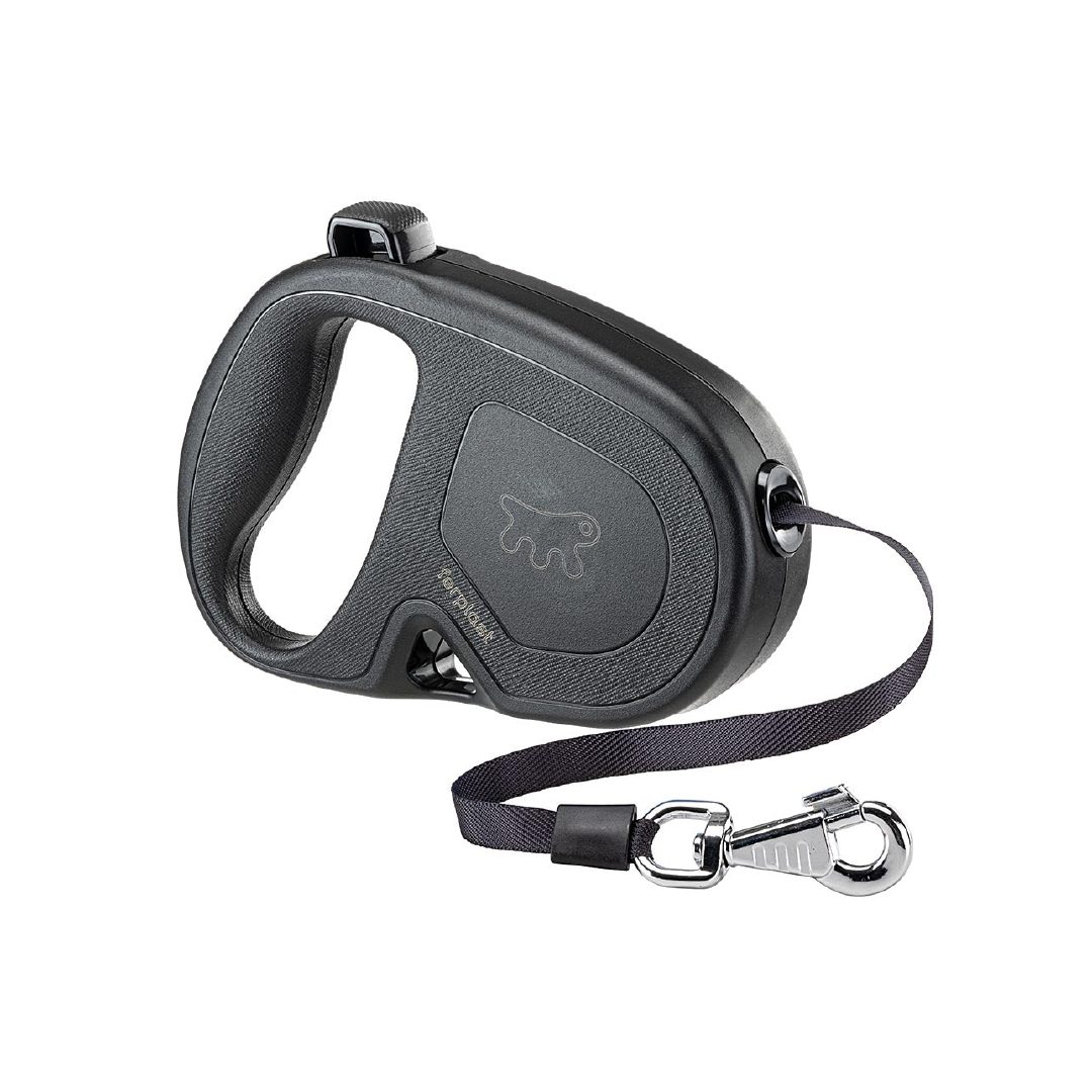 75094217 (1) FP FLIPPY ONE, CORREA RETRACTIL EN CINTA, 5 mt, L, NEGRO - Imagen 1