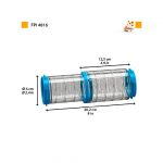 FP TUBO PARA HAMSTER TELESCOPICO, 12.5-20.2 cm /6 cm diam - Imagen 2