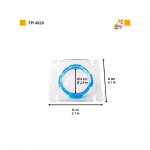FP CONEXIÓN TUBOS DE HAMSTER, 8x3h cm /6 cm diam - Imagen 2