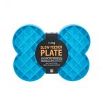 LM SLODOG SLOW FEEDER PLATE, TURQUOISE