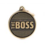 MY FAMILY BIG ROUND BRONX RHOMBUS ENGLISH BRASS