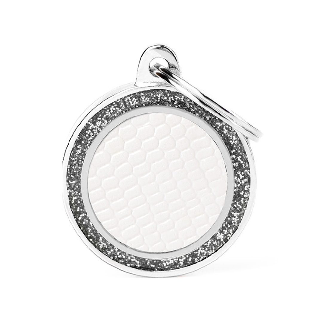 GL1104M (1) MY FAMILY MEDIUM CIRCLE SAINT TROPEZ WHITE - Imagen 1