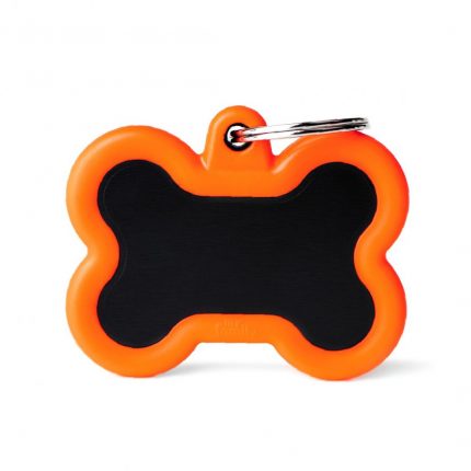 MY FAMILY BLACK BONE ALU ORANGE RUBBER
