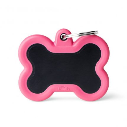 MY FAMILY BLACK BONE ALU PINK RUBBER