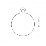 MY FAMILY BLACK CIRCLE ALU RED RUBBER - Imagen 2