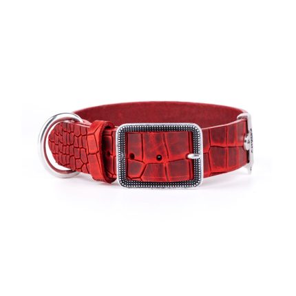 MF COLLAR TUCSON, CUERO ROJO, 37/50-2,8 cm / LG
