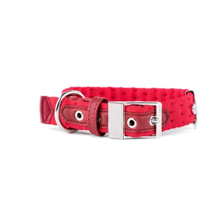 MF COLLAR MILANO, NYLON ROJO, 42/55-2,8 cm / LG
