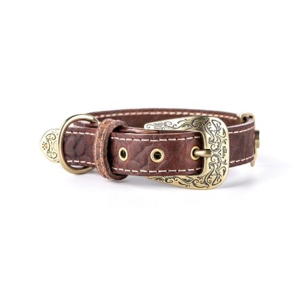MF COLLAR EL PASO, CUERO CAFE, 35/45-2,2 cm / MD