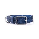 MF COLLAR TUCSON, CUERO AZUL, 30/40-2,2 cm / MD