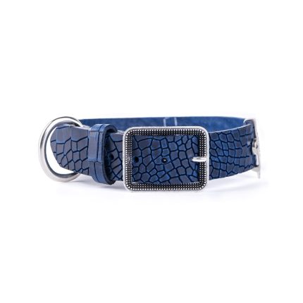 MF COLLAR TUCSON, CUERO AZUL, 30/40-2,2 cm / MD