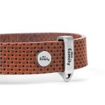 MF COLLAR MONZA, CUERO CAFE, 42/55-2,8 cm / LG - Imagen 3