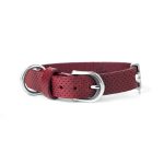 MF COLLAR MONZA, CUERO ROJO, 27/35-1,6 cm / SM