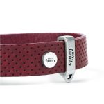 MF COLLAR MONZA, CUERO ROJO, 27/35-1,6 cm / SM - Imagen 3