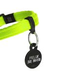 MF MEMOPET COLLAR NYLON VERDE, 20/30-1 cm / GATO - Imagen 2