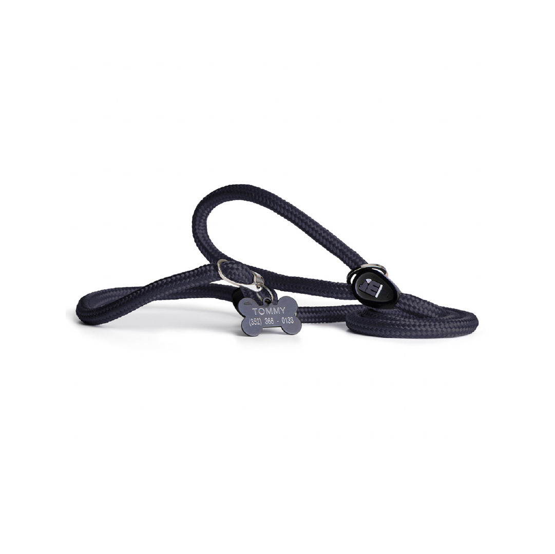 MF7225 (1) MF MEMOPET CORREA ANTI-TIRONES AZUL OSCURO, MD - Imagen 1