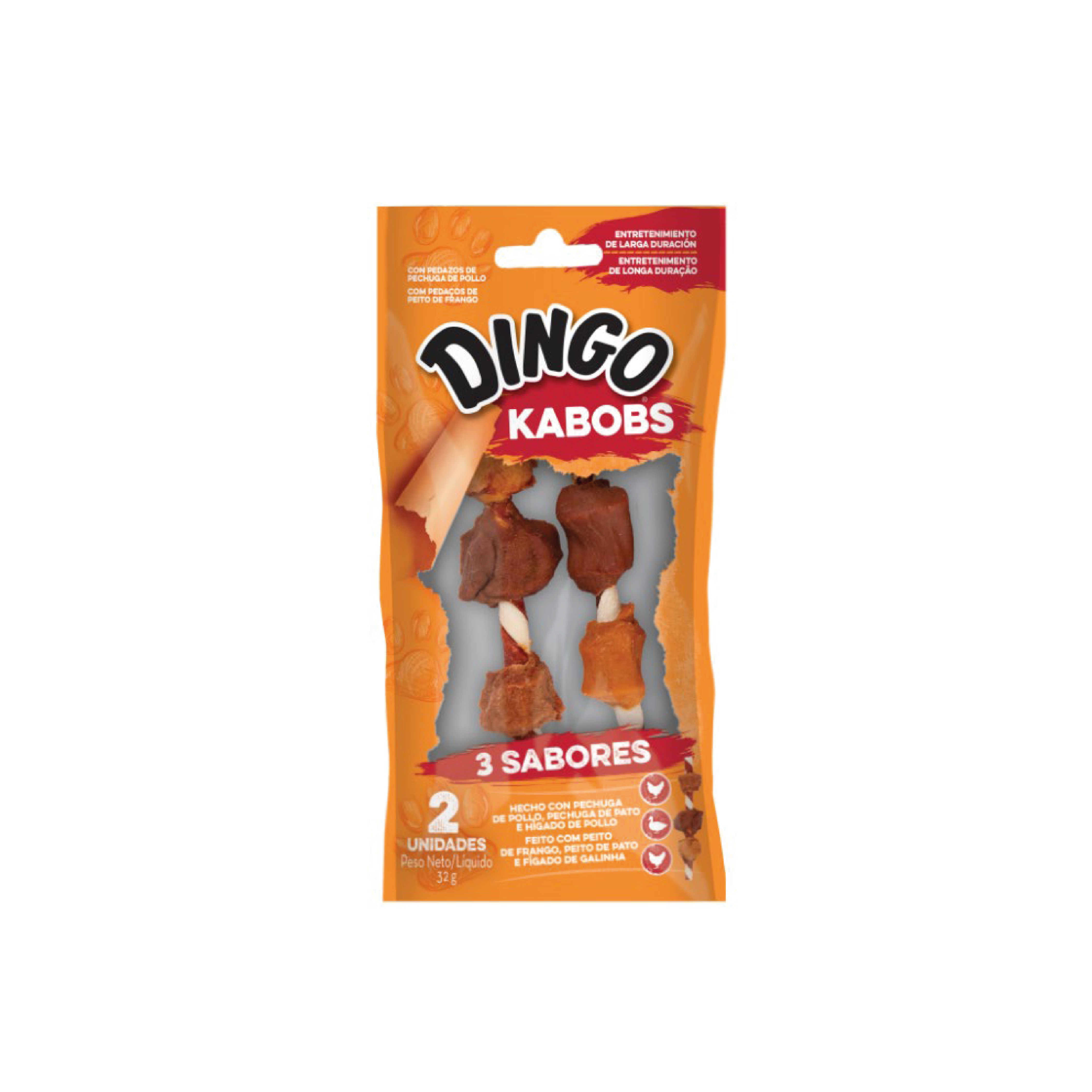 P-94566LA (1) DINGO TRIPLE FLAVOR KABOB 2 PK - Imagen 1