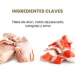 APPLAWS GATO FILETE DE ATUN-CANGREJO CON CALDITO, 70 GR - Imagen 2