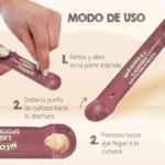 MEOWEE! - SNACK LÍQUIDO CUCHAREABLE - TRIPLE PROTEÍNA DE SALMÓN, ATÚN Y CAMARÓN - Imagen 4